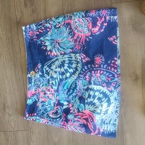 Lilly Pulitzer Niki Indigo blue skort